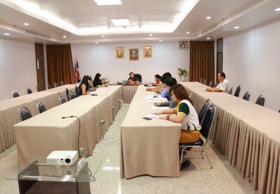 ภาพกิจกรรม คณะวิทยาศาสตร์และเทคโนโลยี จัดการประชุมแจ้งกำหนดการกิจกรรมพัฒนาบุคลากรด้านวิทยาศาสตร์และเทคโนโลยี