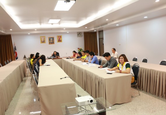 ภาพกิจกรรม คณะวิทยาศาสตร์และเทคโนโลยี จัดการประชุมแจ้งกำหนดการกิจกรรมพัฒนาบุคลากรด้านวิทยาศาสตร์และเทคโนโลยี