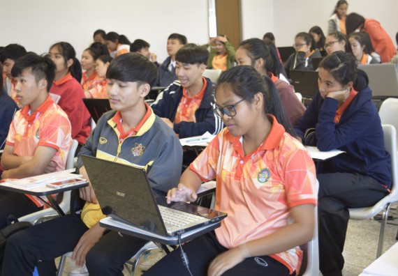 ภาพกิจกรรม คณะวิทยาศาสตร์และเทคโนโลยี จัดอบรมพัฒนาสมรรถนะการทำวิจัยเฉพาะด้าน