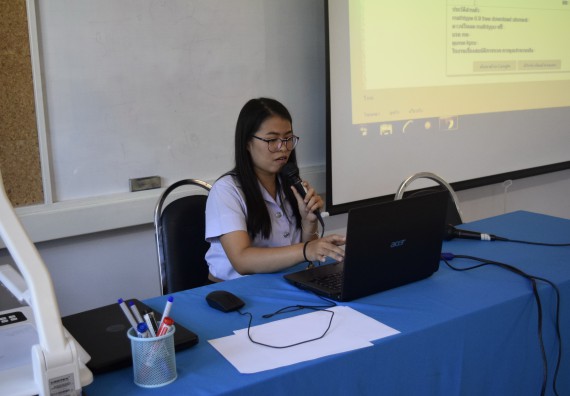 ภาพกิจกรรม คณะวิทยาศาสตร์และเทคโนโลยี จัดอบรมพัฒนาสมรรถนะการทำวิจัยเฉพาะด้าน