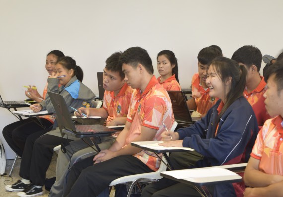 ภาพกิจกรรม คณะวิทยาศาสตร์และเทคโนโลยี จัดอบรมพัฒนาสมรรถนะการทำวิจัยเฉพาะด้าน