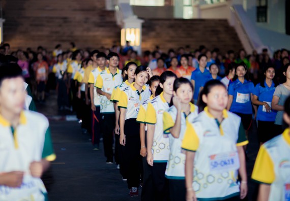 ภาพกิจกรรม คณะวิทยาศาสตร์และเทคโนโลยี เข้าร่วมกิจกรรม KPRU So Fun Run Say No Foam งานเดินวิ่งเพื่อสุขภาพ รักสุขภาพ เลิกใช้โฟม