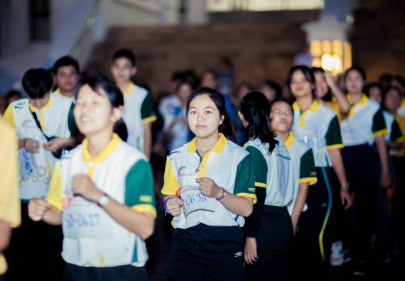 ภาพกิจกรรม คณะวิทยาศาสตร์และเทคโนโลยี เข้าร่วมกิจกรรม KPRU So Fun Run Say No Foam งานเดินวิ่งเพื่อสุขภาพ รักสุขภาพ เลิกใช้โฟม