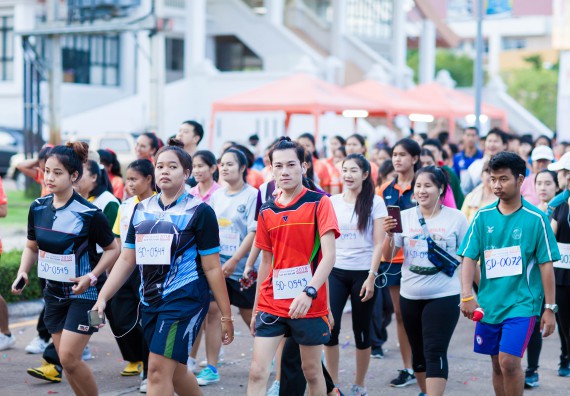 ภาพกิจกรรม คณะวิทยาศาสตร์และเทคโนโลยี เข้าร่วมกิจกรรม KPRU So Fun Run Say No Foam งานเดินวิ่งเพื่อสุขภาพ รักสุขภาพ เลิกใช้โฟม