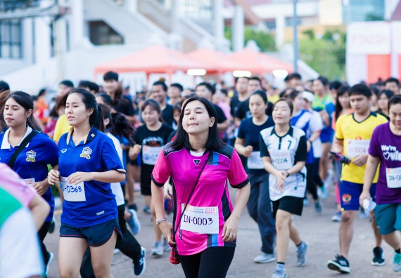 ภาพกิจกรรม คณะวิทยาศาสตร์และเทคโนโลยี เข้าร่วมกิจกรรม KPRU So Fun Run Say No Foam งานเดินวิ่งเพื่อสุขภาพ รักสุขภาพ เลิกใช้โฟม