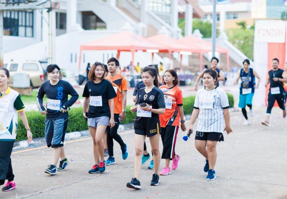 ภาพกิจกรรม คณะวิทยาศาสตร์และเทคโนโลยี เข้าร่วมกิจกรรม KPRU So Fun Run Say No Foam งานเดินวิ่งเพื่อสุขภาพ รักสุขภาพ เลิกใช้โฟม