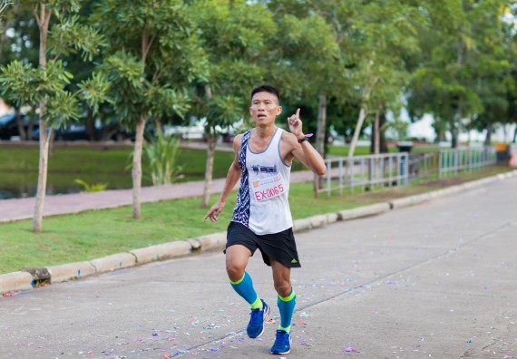 ภาพกิจกรรม คณะวิทยาศาสตร์และเทคโนโลยี เข้าร่วมกิจกรรม KPRU So Fun Run Say No Foam งานเดินวิ่งเพื่อสุขภาพ รักสุขภาพ เลิกใช้โฟม