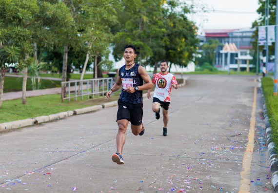 ภาพกิจกรรม คณะวิทยาศาสตร์และเทคโนโลยี เข้าร่วมกิจกรรม KPRU So Fun Run Say No Foam งานเดินวิ่งเพื่อสุขภาพ รักสุขภาพ เลิกใช้โฟม