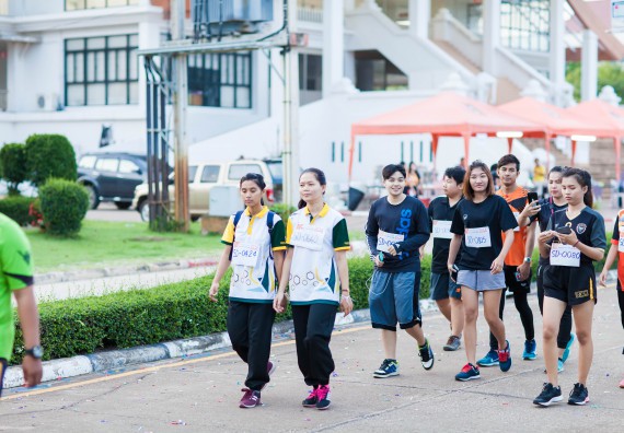 ภาพกิจกรรม คณะวิทยาศาสตร์และเทคโนโลยี เข้าร่วมกิจกรรม KPRU So Fun Run Say No Foam งานเดินวิ่งเพื่อสุขภาพ รักสุขภาพ เลิกใช้โฟม