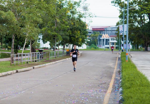 ภาพกิจกรรม คณะวิทยาศาสตร์และเทคโนโลยี เข้าร่วมกิจกรรม KPRU So Fun Run Say No Foam งานเดินวิ่งเพื่อสุขภาพ รักสุขภาพ เลิกใช้โฟม