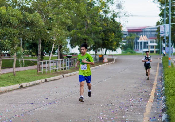 ภาพกิจกรรม คณะวิทยาศาสตร์และเทคโนโลยี เข้าร่วมกิจกรรม KPRU So Fun Run Say No Foam งานเดินวิ่งเพื่อสุขภาพ รักสุขภาพ เลิกใช้โฟม