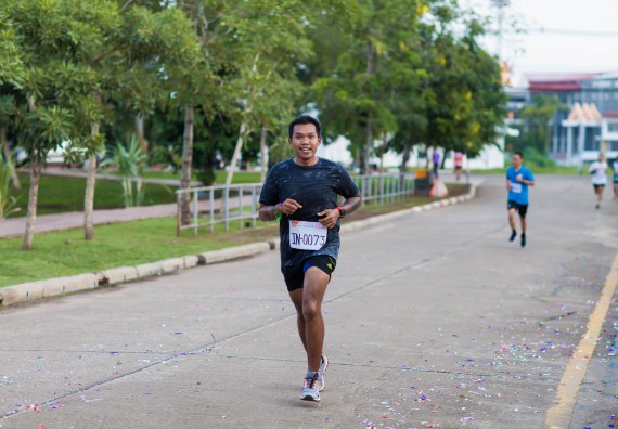 ภาพกิจกรรม คณะวิทยาศาสตร์และเทคโนโลยี เข้าร่วมกิจกรรม KPRU So Fun Run Say No Foam งานเดินวิ่งเพื่อสุขภาพ รักสุขภาพ เลิกใช้โฟม