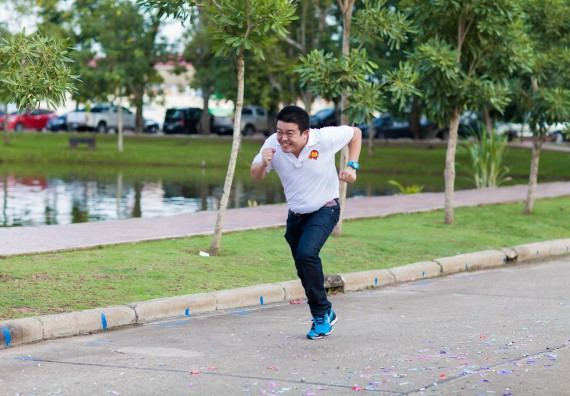 ภาพกิจกรรม คณะวิทยาศาสตร์และเทคโนโลยี เข้าร่วมกิจกรรม KPRU So Fun Run Say No Foam งานเดินวิ่งเพื่อสุขภาพ รักสุขภาพ เลิกใช้โฟม