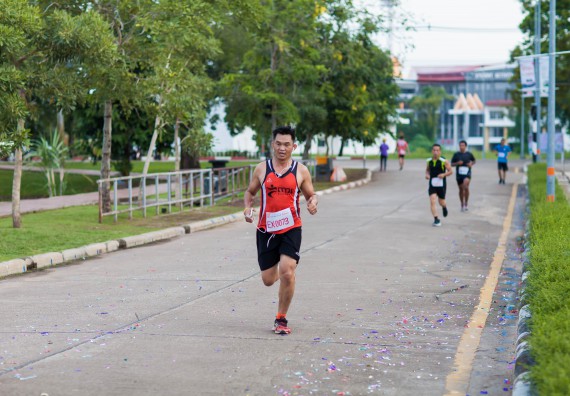 ภาพกิจกรรม คณะวิทยาศาสตร์และเทคโนโลยี เข้าร่วมกิจกรรม KPRU So Fun Run Say No Foam งานเดินวิ่งเพื่อสุขภาพ รักสุขภาพ เลิกใช้โฟม