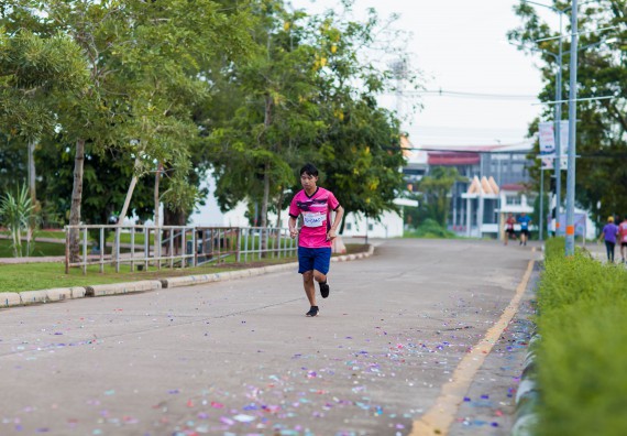 ภาพกิจกรรม คณะวิทยาศาสตร์และเทคโนโลยี เข้าร่วมกิจกรรม KPRU So Fun Run Say No Foam งานเดินวิ่งเพื่อสุขภาพ รักสุขภาพ เลิกใช้โฟม