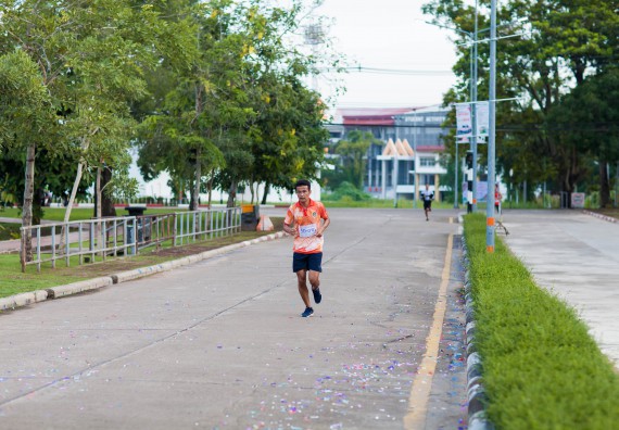 ภาพกิจกรรม คณะวิทยาศาสตร์และเทคโนโลยี เข้าร่วมกิจกรรม KPRU So Fun Run Say No Foam งานเดินวิ่งเพื่อสุขภาพ รักสุขภาพ เลิกใช้โฟม