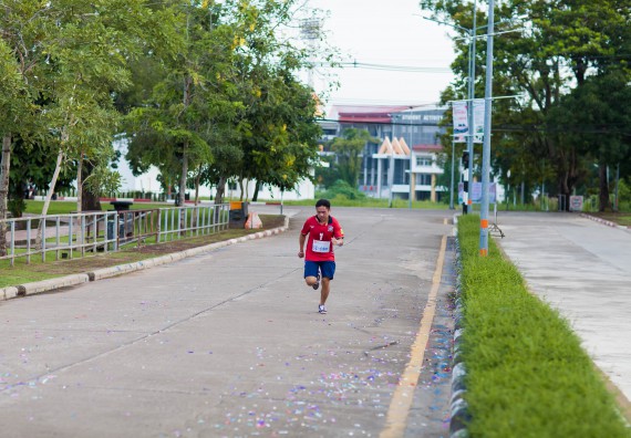ภาพกิจกรรม คณะวิทยาศาสตร์และเทคโนโลยี เข้าร่วมกิจกรรม KPRU So Fun Run Say No Foam งานเดินวิ่งเพื่อสุขภาพ รักสุขภาพ เลิกใช้โฟม