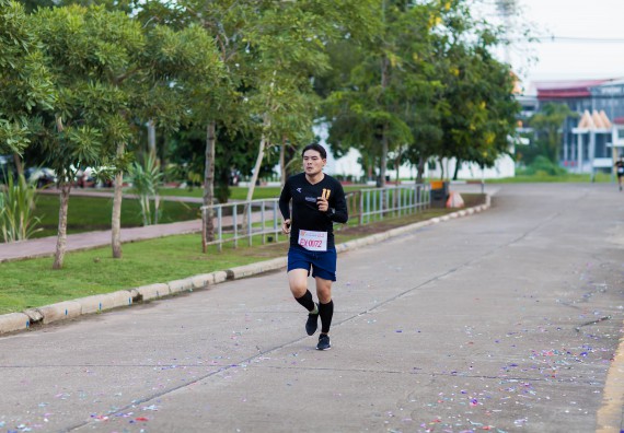 ภาพกิจกรรม คณะวิทยาศาสตร์และเทคโนโลยี เข้าร่วมกิจกรรม KPRU So Fun Run Say No Foam งานเดินวิ่งเพื่อสุขภาพ รักสุขภาพ เลิกใช้โฟม