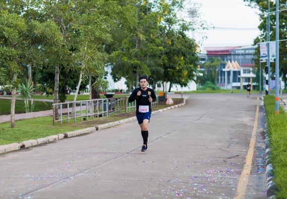 ภาพกิจกรรม คณะวิทยาศาสตร์และเทคโนโลยี เข้าร่วมกิจกรรม KPRU So Fun Run Say No Foam งานเดินวิ่งเพื่อสุขภาพ รักสุขภาพ เลิกใช้โฟม