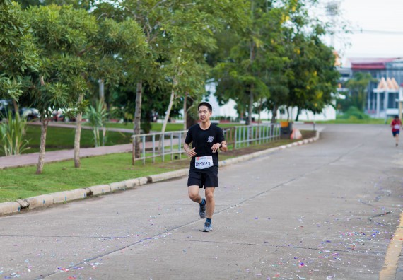 ภาพกิจกรรม คณะวิทยาศาสตร์และเทคโนโลยี เข้าร่วมกิจกรรม KPRU So Fun Run Say No Foam งานเดินวิ่งเพื่อสุขภาพ รักสุขภาพ เลิกใช้โฟม