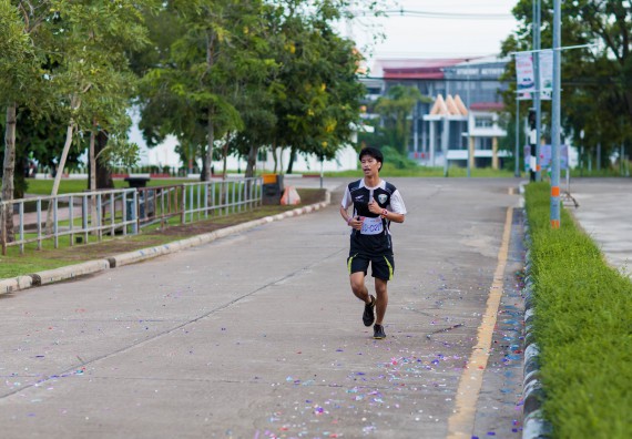 ภาพกิจกรรม คณะวิทยาศาสตร์และเทคโนโลยี เข้าร่วมกิจกรรม KPRU So Fun Run Say No Foam งานเดินวิ่งเพื่อสุขภาพ รักสุขภาพ เลิกใช้โฟม