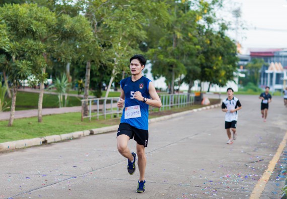 ภาพกิจกรรม คณะวิทยาศาสตร์และเทคโนโลยี เข้าร่วมกิจกรรม KPRU So Fun Run Say No Foam งานเดินวิ่งเพื่อสุขภาพ รักสุขภาพ เลิกใช้โฟม