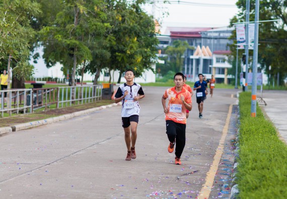 ภาพกิจกรรม คณะวิทยาศาสตร์และเทคโนโลยี เข้าร่วมกิจกรรม KPRU So Fun Run Say No Foam งานเดินวิ่งเพื่อสุขภาพ รักสุขภาพ เลิกใช้โฟม