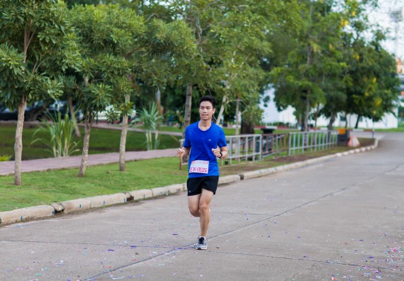 ภาพกิจกรรม คณะวิทยาศาสตร์และเทคโนโลยี เข้าร่วมกิจกรรม KPRU So Fun Run Say No Foam งานเดินวิ่งเพื่อสุขภาพ รักสุขภาพ เลิกใช้โฟม