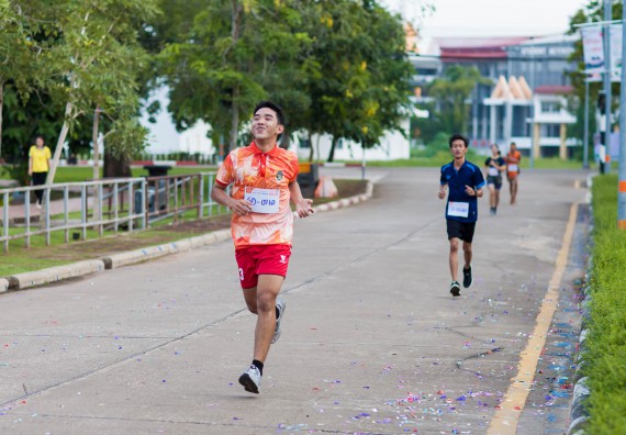 ภาพกิจกรรม คณะวิทยาศาสตร์และเทคโนโลยี เข้าร่วมกิจกรรม KPRU So Fun Run Say No Foam งานเดินวิ่งเพื่อสุขภาพ รักสุขภาพ เลิกใช้โฟม