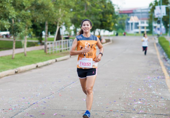 ภาพกิจกรรม คณะวิทยาศาสตร์และเทคโนโลยี เข้าร่วมกิจกรรม KPRU So Fun Run Say No Foam งานเดินวิ่งเพื่อสุขภาพ รักสุขภาพ เลิกใช้โฟม