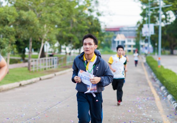 ภาพกิจกรรม คณะวิทยาศาสตร์และเทคโนโลยี เข้าร่วมกิจกรรม KPRU So Fun Run Say No Foam งานเดินวิ่งเพื่อสุขภาพ รักสุขภาพ เลิกใช้โฟม