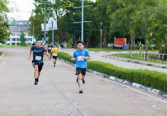 ภาพกิจกรรม คณะวิทยาศาสตร์และเทคโนโลยี เข้าร่วมกิจกรรม KPRU So Fun Run Say No Foam งานเดินวิ่งเพื่อสุขภาพ รักสุขภาพ เลิกใช้โฟม