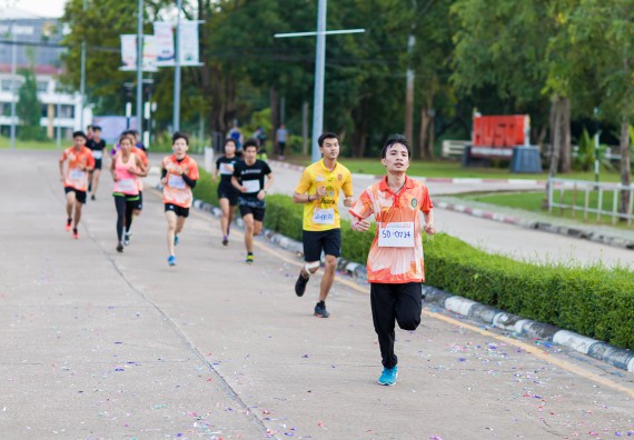 ภาพกิจกรรม คณะวิทยาศาสตร์และเทคโนโลยี เข้าร่วมกิจกรรม KPRU So Fun Run Say No Foam งานเดินวิ่งเพื่อสุขภาพ รักสุขภาพ เลิกใช้โฟม