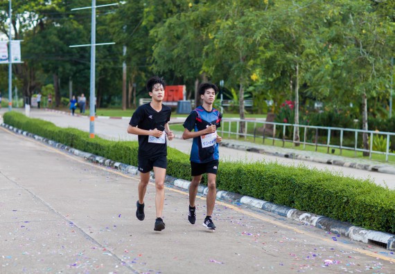 ภาพกิจกรรม คณะวิทยาศาสตร์และเทคโนโลยี เข้าร่วมกิจกรรม KPRU So Fun Run Say No Foam งานเดินวิ่งเพื่อสุขภาพ รักสุขภาพ เลิกใช้โฟม