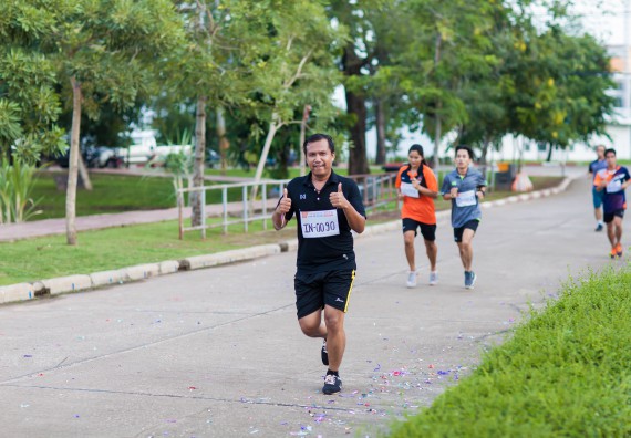 ภาพกิจกรรม คณะวิทยาศาสตร์และเทคโนโลยี เข้าร่วมกิจกรรม KPRU So Fun Run Say No Foam งานเดินวิ่งเพื่อสุขภาพ รักสุขภาพ เลิกใช้โฟม