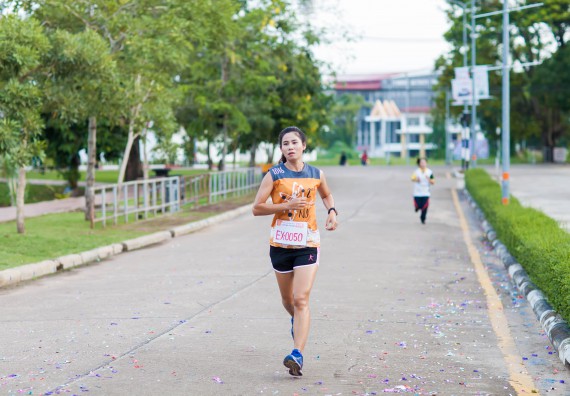 ภาพกิจกรรม คณะวิทยาศาสตร์และเทคโนโลยี เข้าร่วมกิจกรรม KPRU So Fun Run Say No Foam งานเดินวิ่งเพื่อสุขภาพ รักสุขภาพ เลิกใช้โฟม