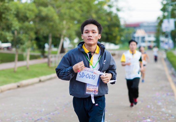 ภาพกิจกรรม คณะวิทยาศาสตร์และเทคโนโลยี เข้าร่วมกิจกรรม KPRU So Fun Run Say No Foam งานเดินวิ่งเพื่อสุขภาพ รักสุขภาพ เลิกใช้โฟม