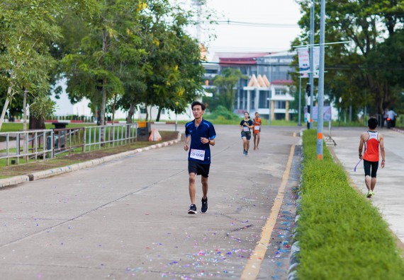 ภาพกิจกรรม คณะวิทยาศาสตร์และเทคโนโลยี เข้าร่วมกิจกรรม KPRU So Fun Run Say No Foam งานเดินวิ่งเพื่อสุขภาพ รักสุขภาพ เลิกใช้โฟม