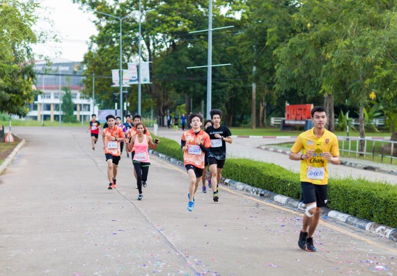 ภาพกิจกรรม คณะวิทยาศาสตร์และเทคโนโลยี เข้าร่วมกิจกรรม KPRU So Fun Run Say No Foam งานเดินวิ่งเพื่อสุขภาพ รักสุขภาพ เลิกใช้โฟม