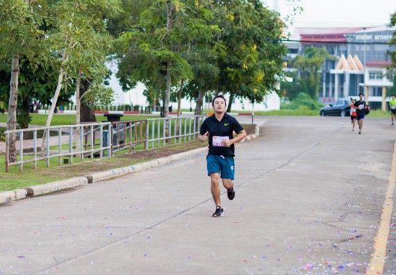 ภาพกิจกรรม คณะวิทยาศาสตร์และเทคโนโลยี เข้าร่วมกิจกรรม KPRU So Fun Run Say No Foam งานเดินวิ่งเพื่อสุขภาพ รักสุขภาพ เลิกใช้โฟม