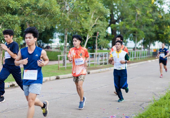 ภาพกิจกรรม คณะวิทยาศาสตร์และเทคโนโลยี เข้าร่วมกิจกรรม KPRU So Fun Run Say No Foam งานเดินวิ่งเพื่อสุขภาพ รักสุขภาพ เลิกใช้โฟม