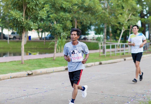 ภาพกิจกรรม คณะวิทยาศาสตร์และเทคโนโลยี เข้าร่วมกิจกรรม KPRU So Fun Run Say No Foam งานเดินวิ่งเพื่อสุขภาพ รักสุขภาพ เลิกใช้โฟม