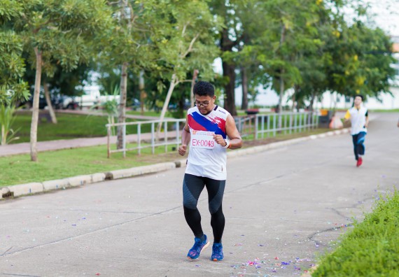 ภาพกิจกรรม คณะวิทยาศาสตร์และเทคโนโลยี เข้าร่วมกิจกรรม KPRU So Fun Run Say No Foam งานเดินวิ่งเพื่อสุขภาพ รักสุขภาพ เลิกใช้โฟม
