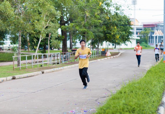ภาพกิจกรรม คณะวิทยาศาสตร์และเทคโนโลยี เข้าร่วมกิจกรรม KPRU So Fun Run Say No Foam งานเดินวิ่งเพื่อสุขภาพ รักสุขภาพ เลิกใช้โฟม