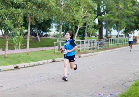 ภาพกิจกรรม คณะวิทยาศาสตร์และเทคโนโลยี เข้าร่วมกิจกรรม KPRU So Fun Run Say No Foam งานเดินวิ่งเพื่อสุขภาพ รักสุขภาพ เลิกใช้โฟม