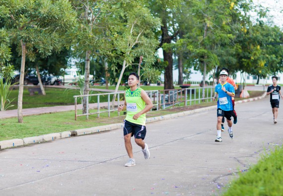 ภาพกิจกรรม คณะวิทยาศาสตร์และเทคโนโลยี เข้าร่วมกิจกรรม KPRU So Fun Run Say No Foam งานเดินวิ่งเพื่อสุขภาพ รักสุขภาพ เลิกใช้โฟม