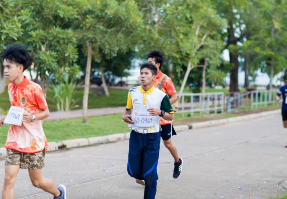 ภาพกิจกรรม คณะวิทยาศาสตร์และเทคโนโลยี เข้าร่วมกิจกรรม KPRU So Fun Run Say No Foam งานเดินวิ่งเพื่อสุขภาพ รักสุขภาพ เลิกใช้โฟม