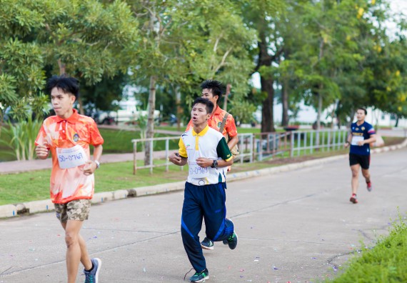 ภาพกิจกรรม คณะวิทยาศาสตร์และเทคโนโลยี เข้าร่วมกิจกรรม KPRU So Fun Run Say No Foam งานเดินวิ่งเพื่อสุขภาพ รักสุขภาพ เลิกใช้โฟม