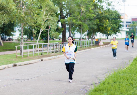 ภาพกิจกรรม คณะวิทยาศาสตร์และเทคโนโลยี เข้าร่วมกิจกรรม KPRU So Fun Run Say No Foam งานเดินวิ่งเพื่อสุขภาพ รักสุขภาพ เลิกใช้โฟม