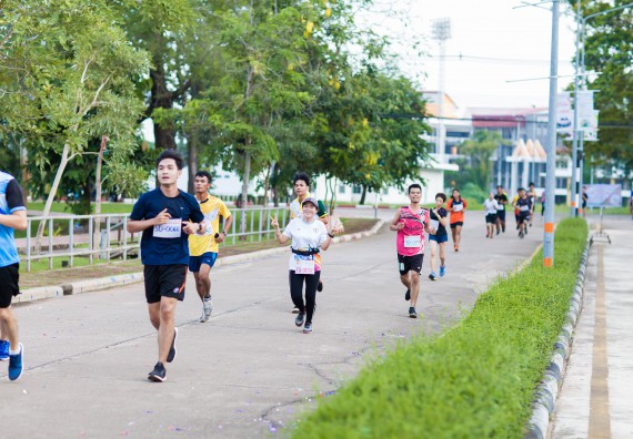 ภาพกิจกรรม คณะวิทยาศาสตร์และเทคโนโลยี เข้าร่วมกิจกรรม KPRU So Fun Run Say No Foam งานเดินวิ่งเพื่อสุขภาพ รักสุขภาพ เลิกใช้โฟม